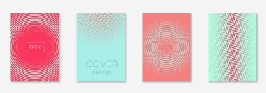 Poster tasarımı minimalist geometrik çizgiler ve şekillerle modern.