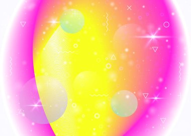 Canlı gökkuşağı gradyanlarıyla akışkan dinamik arka plan. Dinamik