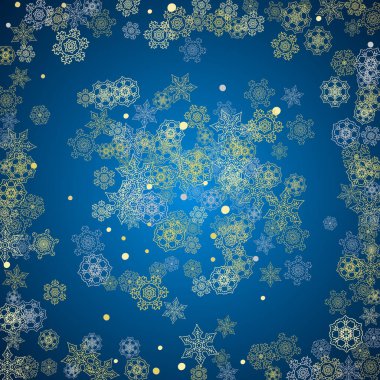 Noel ve Yeni Yıl kar taneleri