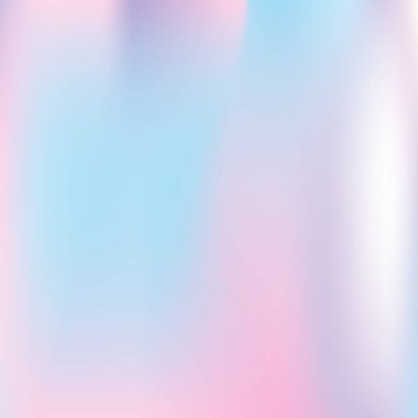 Holografik soyut arkaplan. Gradyan örgülü çok renkli holografik arkaplan. 90 'lar, 80' ler modası. Pankart, el ilanı, kapak tasarımı, mobil arayüz, web uygulaması için Pearlescent grafik şablonu.