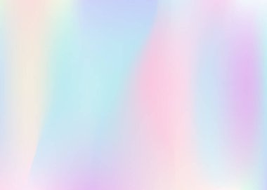 Holografik soyut arkaplan. Gradyan örgülü parlak holografik arkaplan. 90 'lar, 80' ler modası. Pankart, broşür, kapak tasarımı, mobil arayüz, web uygulaması için yanardöner grafik şablonu.