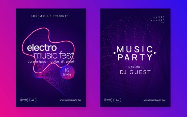 Mezuniyet partisi ilanı. Minimum konser afişi. Dinamik akışkan şekil ve çizgi. Mezuniyet partisi ilanı. Elektro dans müziği. Elektronik trans sesi. Kulüp DJ posteri. Tekno etkinliği.