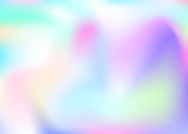 Hologramm Abstrakter Hintergrund Hintergrund Mit Flüssigem Farbverlauf Und Hologramm 90Er — Stockvektor