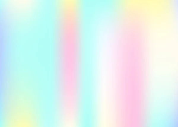 グラデーションメッシュの抽象的な背景 グラデーションメッシュのネオンのホログラフィック背景 90年代 80年代のレトロスタイル バナー チラシ カバーデザイン モバイルインターフェイス Webアプリのための虹彩グラフィックテンプレート — ストックベクタ