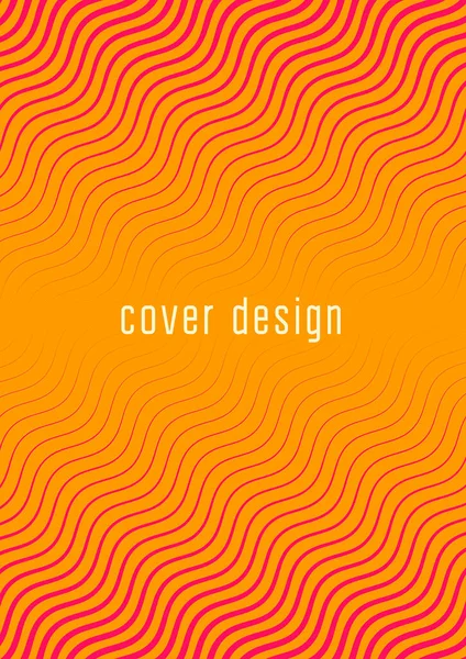 Abstraktes Cover Futuristische Geometrische Vorlage Für Banner Plakate Flyer Broschüren — Stockvektor