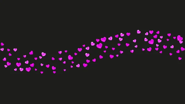 Fundo Coração Grunge Para Dia Dos Namorados Com Brilho Rosa —  Vetores de Stock