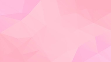 Gradyan soyut yatay üçgen arka plan. İş sunumu için yumuşak pembe gül çokgen zemin. Moda geometrik soyut afiş. Teknoloji konsept broşürü. Mozaik tarzı.