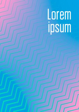 Minimum trend kaplama şablonu. Yarım tonlu fütürist düzen. Kitap, katalog ve yıllık için geometrik kapak şablonu. Minimalist renkli gradyanlar. Soyut iş illüstrasyonu