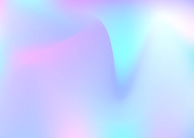 Gradyan ağ soyut arkaplanı. Gradyan örgülü minimum holografik arkaplan. 90 'lar, 80' ler modası. Broşür, pankart, duvar kağıdı, mobil ekran için yanardöner grafik şablonu.