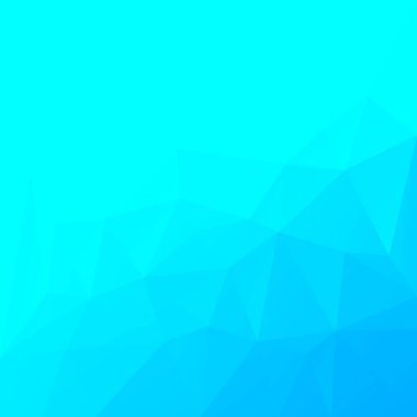 Soyut kare üçgen arkaplan. İş sunumu için buz renginde çokgen arka plan. Moda geometrik soyut afiş. Şirket broşür tasarımı. Mozaik tarzı.