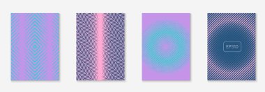 Minimum moda kaplama şablonu ayarlandı. Yarım tonlu fütürist düzen. Kitap, katalog ve yıllık için geometrik kapak şablonu. Minimalist renkli gradyanlar. Soyut iş illüstrasyonu.