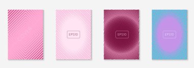 Tasarım dergisi kapağı. Mor ve turkuaz. Minimum sunum, rapor, kitap, afiş konsepti. Çizgi geometrik ögesi olan bir şablon olarak tasarım dergisi kapağı.