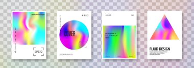 Sıvı takviyesi. Soyut arka planlar. Gökkuşağı sıvısı gradyan ağ ile kaplanır. 90 'lar, 80' ler modası. Kitap, yıllık, mobil arayüz, web uygulaması için Pearlescent grafik şablonu.