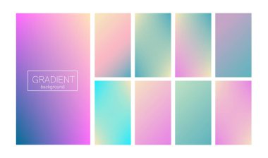 Modern soyut arka planlara sahip ekran gradyanı. Takvim, broşür, davetiye ve kartlar için renkli sıvılar. Modaya uygun yumuşak renk. Ekran ve mobil uygulama için ekran eğimine sahip şablon