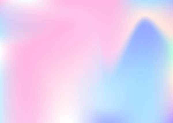 Fond Abstrait Holographique Fond Holographique Vibrant Avec Maille Dégradée Style — Image vectorielle