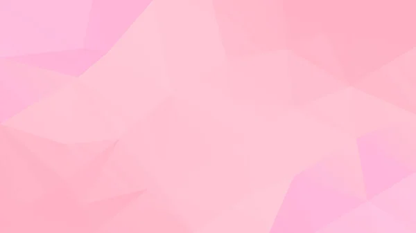 Gradient Abstrait Fond Triangle Horizontal Tendre Rose Polygonale Toile Fond — Image vectorielle