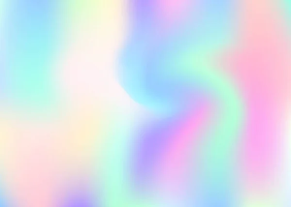 Strålande Mesh Abstrakt Bakgrund Neon Holografisk Bakgrund Med Lutning Mesh — Stock vektor