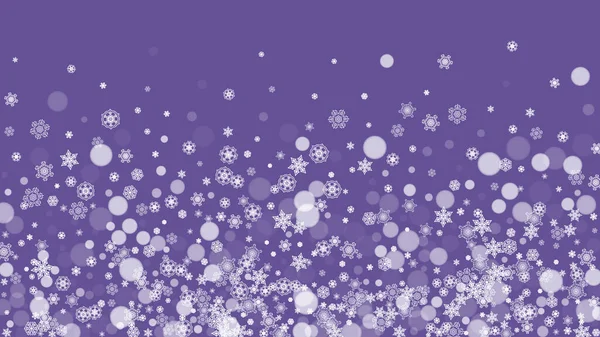 Ventes Thème Noël Avec Des Flocons Neige Ultra Violets Nouvel — Image vectorielle