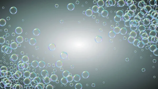 Мыльный Пузырь Моющее Средство Ванны Пенопласт Ванны Шампунь Векторная Иллюстрация — стоковый вектор