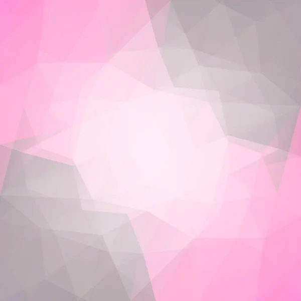 Градиентный Абстрактный Треугольный Фон Розовый Серый Полигональный Обратный Отрезок Мобильных — стоковый вектор