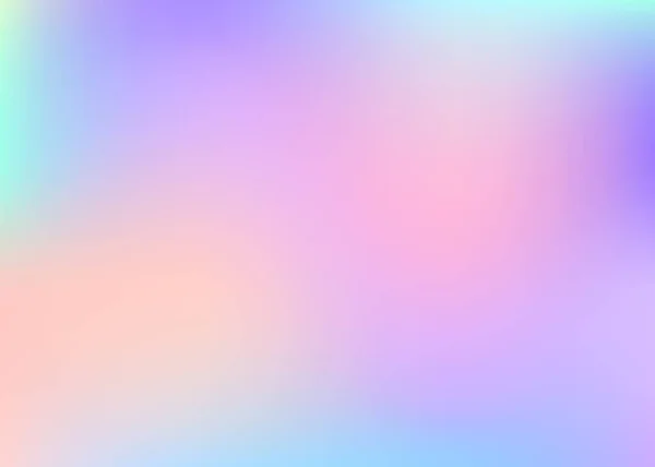 Gradient Mesh Abstrakten Hintergrund Farbenfroher Holographischer Hintergrund Mit Gradientennetz 90Er — Stockvektor