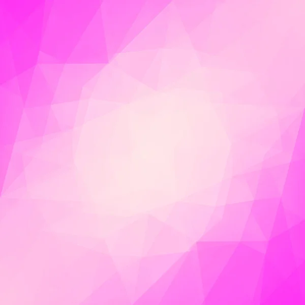 Gradient Abstrait Triangle Carré Fond Tendre Rose Polygonale Toile Fond — Image vectorielle