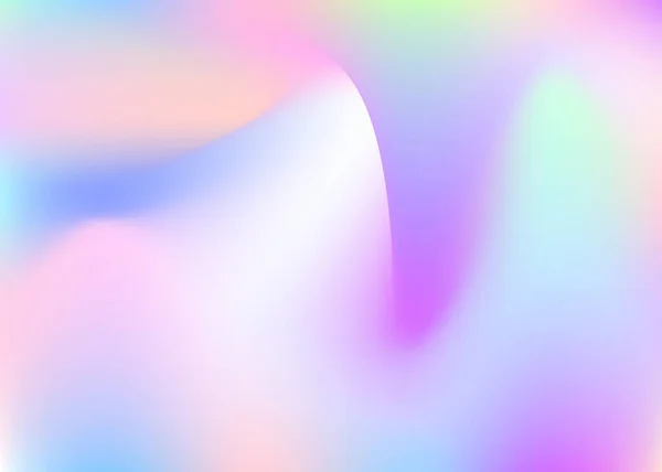 Hologramm Abstrakter Hintergrund Neon Farbverlauf Netzhintergrund Mit Hologramm 90Er 80Er — Stockvektor