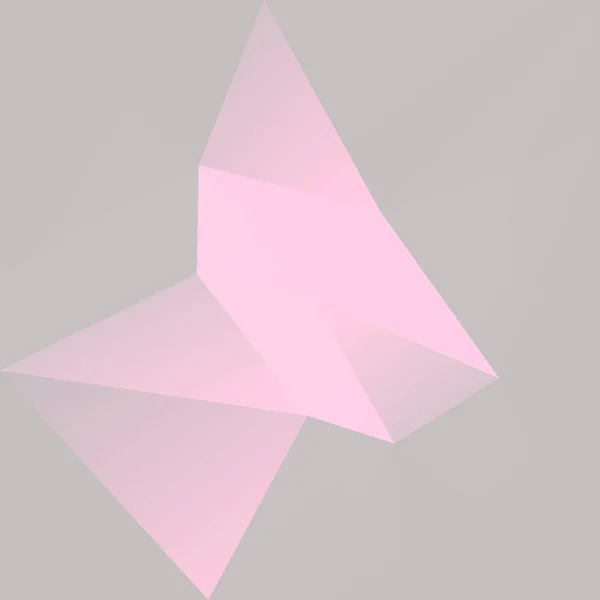 Градиентный Абстрактный Треугольный Фон Розовый Серый Полигональный Задник Деловой Презентации — стоковый вектор