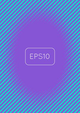 Güzel kapak şablonu. Yarım ton eğimli asgari trend vektörü. Broşür, poster, broşür ve davetiye için Geometrik serin kapak şablonu. Minimalist renkli şekiller. Soyut resimleme.