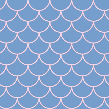 Kız denizkızı desenli. Pembe balık derisi fon. Kız kumaşı, tekstil tasarımı, ambalaj kağıdı, mayo ya da duvar kağıdı için çekilebilir arka plan. Su altında balık pullu kız denizkızı dokusu.