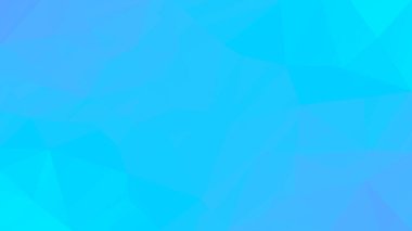 Gradyan soyut yatay üçgen arka plan. Mobil uygulama ve web için buz renginde çokgen arka plan. Moda geometrik soyut afiş. Şirket broşür tasarımı. Mozaik tarzı.