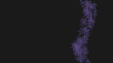 Ultra mor kar taneleriyle Xmas satışları. Hediye kuponları, kuponlar, reklamlar, parti etkinlikleri için kış sınırı. Noel modasına uygun bir geçmiş. Xmas satışları için bayram afişi. Yeni yıl karlı arkaplanı