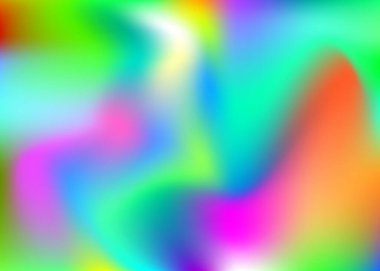 Gradyan ağ soyut arkaplanı. Gradyan örgülü gelecekteki holografik arkaplan. 90 'lar, 80' ler modası. Pankart, el ilanı, kapak tasarımı, mobil arayüz, web uygulaması için Pearlescent grafik şablonu.