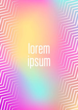 Gradyan kapak şablonu. Yarım tonlu asgari modayla. Afiş, sunum ve broşür için gelecek eğilimli kapak şablonu. Minimalist renkli şekiller. Soyut iş illüstrasyonu