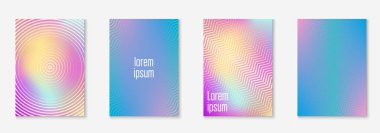 Soyut şekiller gizlenir. Holografik. Dinamik sunum, sertifika, duvar kağıdı, rapor modeli. Soyut şekiller kapak ve çizgi geometrik elementlerle şablon.