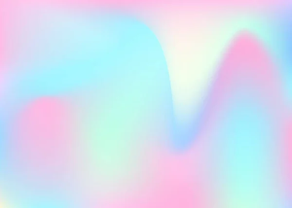Abstraktní Pozadí Přechodové Sítě Neonové Holografické Pozadí Přechodovou Síťovinou Léta — Stockový vektor