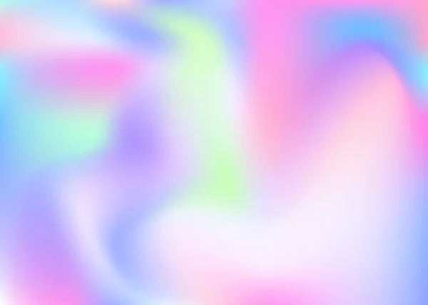 Hologram Abstrakt Baggrund Neon Gradient Mesh Kulisse Med Hologram Erne – Stock-vektor
