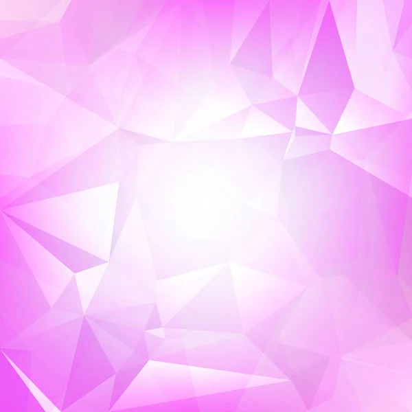 Gradiënt Abstracte Vierkante Driehoek Achtergrond Tender Rose Veelhoekige Achtergrond Voor — Stockvector