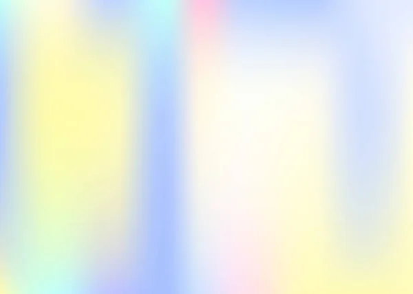 ホログラフィック抽象的な背景 グラデーションメッシュのカラフルなホログラフィック背景 90年代 80年代のレトロスタイル バナー チラシ カバーデザイン モバイルインターフェイス Webアプリのための虹彩グラフィックテンプレート — ストックベクタ