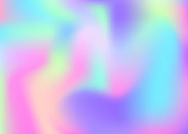 Gradient Mesh Abstrakten Hintergrund Mehrfarbiger Holographischer Hintergrund Mit Farbverlauf Netz — Stockvektor