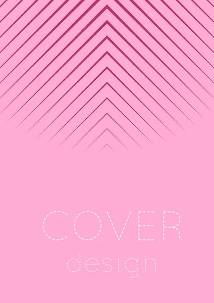 Ensemble Minimal Gabarits Couverture Tendance Mise Page Futuriste Avec Demi — Image vectorielle