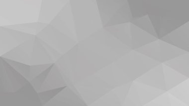 Gradyan soyut yatay üçgen arka plan. İş sunumu için gri renkli çokgen zemin. Moda geometrik soyut afiş. Şirket broşür tasarımı. Mozaik tarzı.