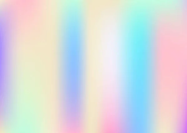 グラデーションメッシュの抽象的な背景 グラデーションメッシュのスペクトルホログラフィック背景 90年代 80年代のレトロスタイル プラカード プレゼンテーション バナー パンフレットのための真珠のようなグラフィックテンプレート — ストックベクタ