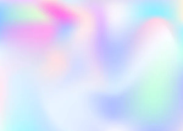 홀로그램 추상적 스타일 플래카드 프레젠테이션 현수막 팜플렛을 그래픽 템플릿 — 스톡 벡터