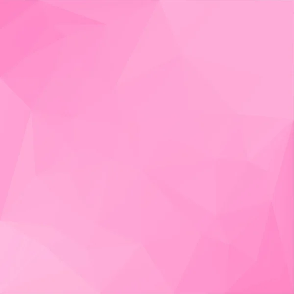 Gradient Abstrait Triangle Carré Fond Tendre Rose Polygonale Toile Fond — Image vectorielle
