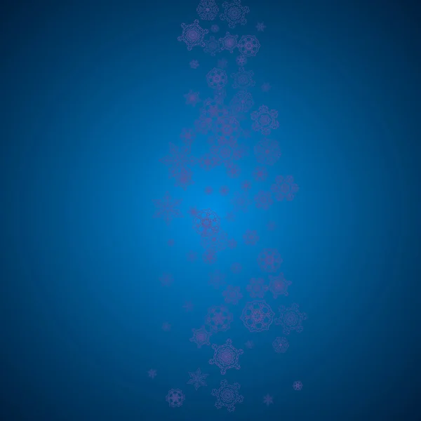 Ventes Noël Avec Flocons Neige Ultra Violets Frontière Hiver Pour — Image vectorielle