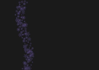 Ultra mor kar taneleriyle kar çerçevesi satışı. El ilanı, hediye kartı, davetiye, iş teklifi ve ilan için kış sınırı. Noel modasına uygun bir geçmiş. Kar çerçevesinde bayram afişi. Yeni yıl karlı arkaplanı