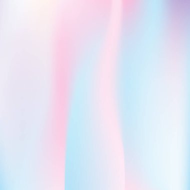 Holografik soyut arkaplan. Gradyan örgülü çok renkli holografik arkaplan. 90 'lar, 80' ler modası. Broşür, el ilanı, poster tasarımı, duvar kağıdı, mobil ekran için Pearlescent grafik şablonu.