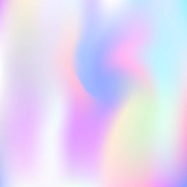 Gradyan ağ soyut arkaplanı. Gradyan örgülü renkli holografik arkaplan. 90 'lar, 80' ler modası. Pankart, broşür, kapak tasarımı, mobil arayüz, web uygulaması için yanardöner grafik şablonu.