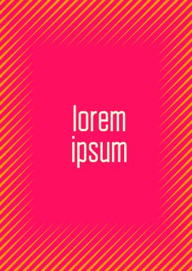 Güzel kapak şablonu. Yarım ton eğimli asgari trend vektörü. Broşür, poster, broşür ve davetiye için Geometrik serin kapak şablonu. Minimalist renkli şekiller. Soyut resimleme.